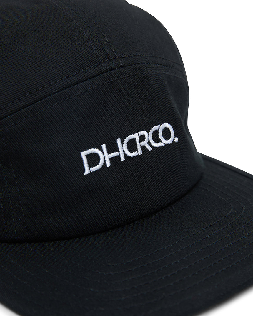 5 Panel Hat | Black | Caps | UNISEX ACCESSORIES | DHaRCO | Image 3 of 5