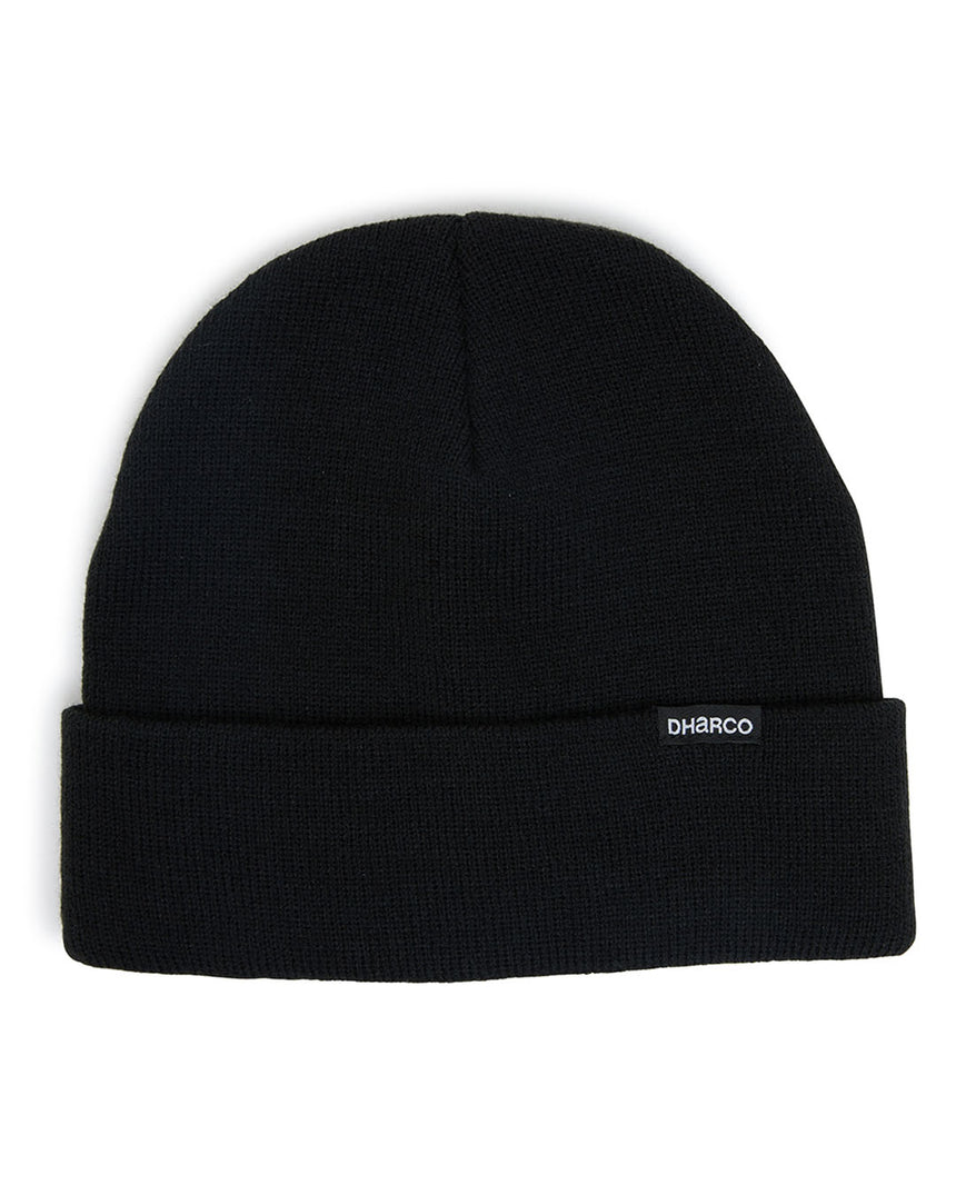 Essential Beanie | Black | Beanies | UNISEX ACCESSORIES | DHaRCO | Image 1 of 3