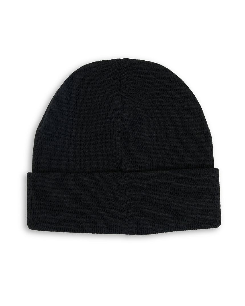 Essential Beanie | Black | Beanies | UNISEX ACCESSORIES | DHaRCO | Image 2 of 3