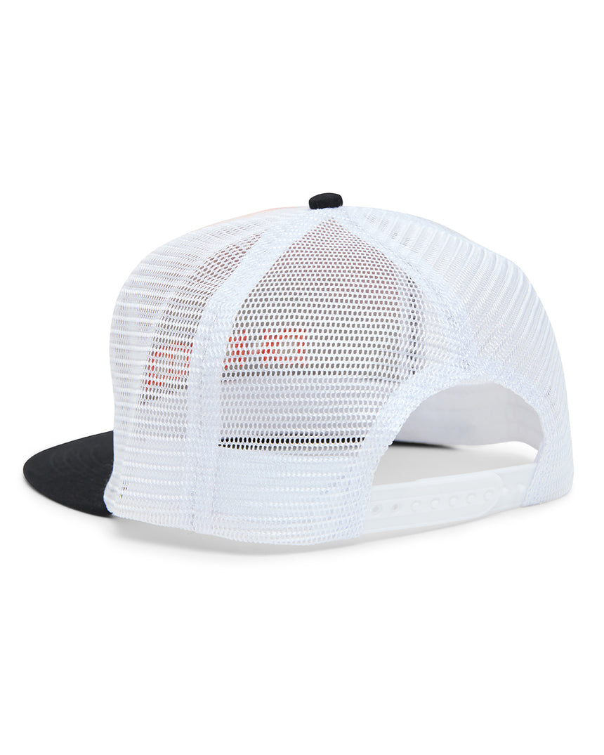 Flat Brim Trucker | Black Snake | Caps | UNISEX ACCESSORIES | DHaRCO | Image 2 of 5