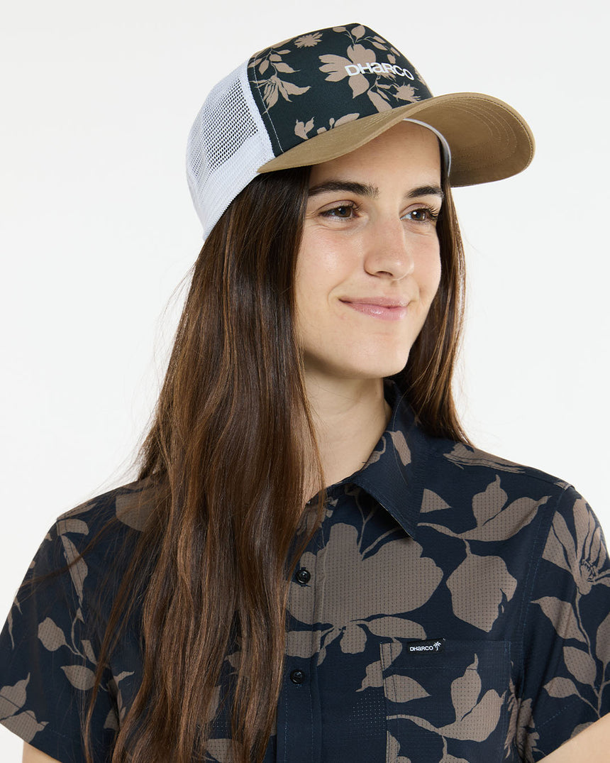 Curved Peak Trucker | Louis | Caps | UNISEX ACCESSORIES | DHaRCO | Image 4 of 4