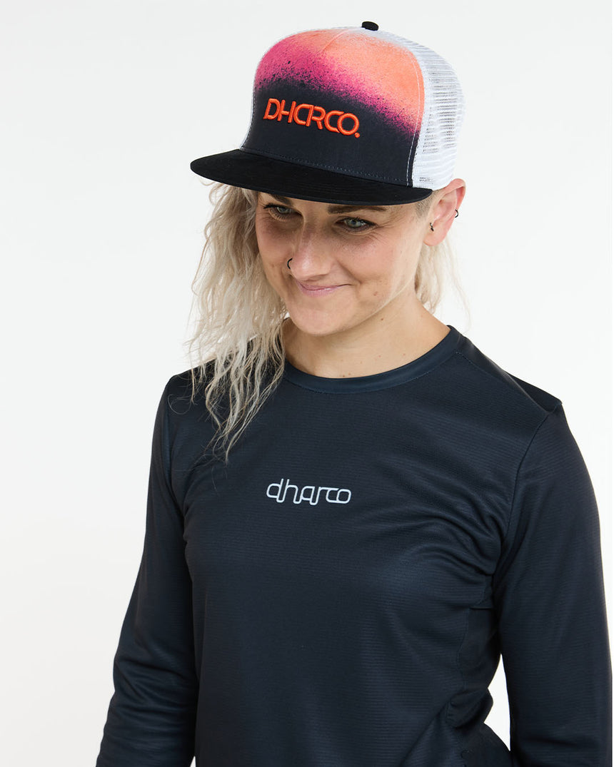 Flat Brim Trucker | Black Snake | Caps | UNISEX ACCESSORIES | DHaRCO | Image 5 of 5