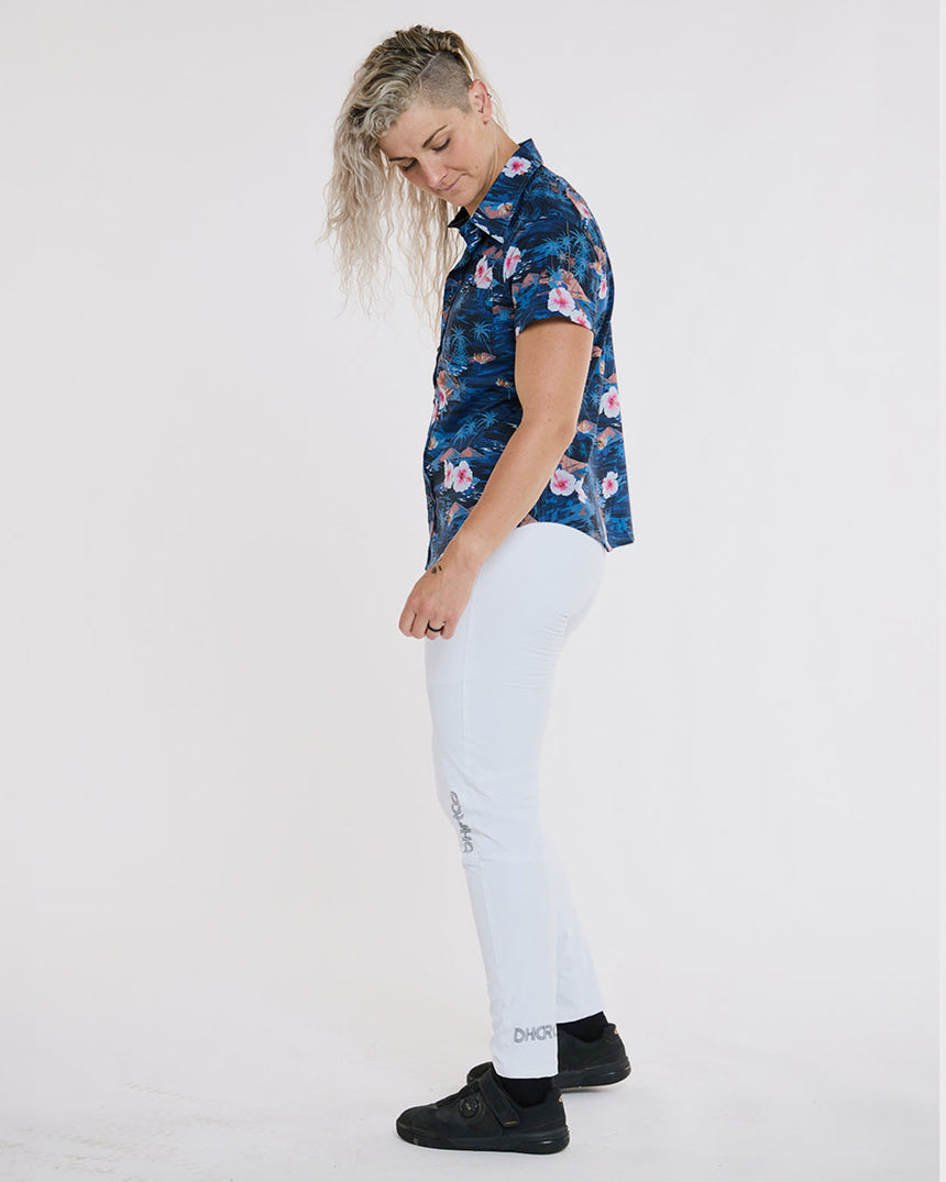Womens Tech Party Shirt | Oasis | Short Sleeves | WOMENS TOPS | DHaRCO | Image 4 of 6