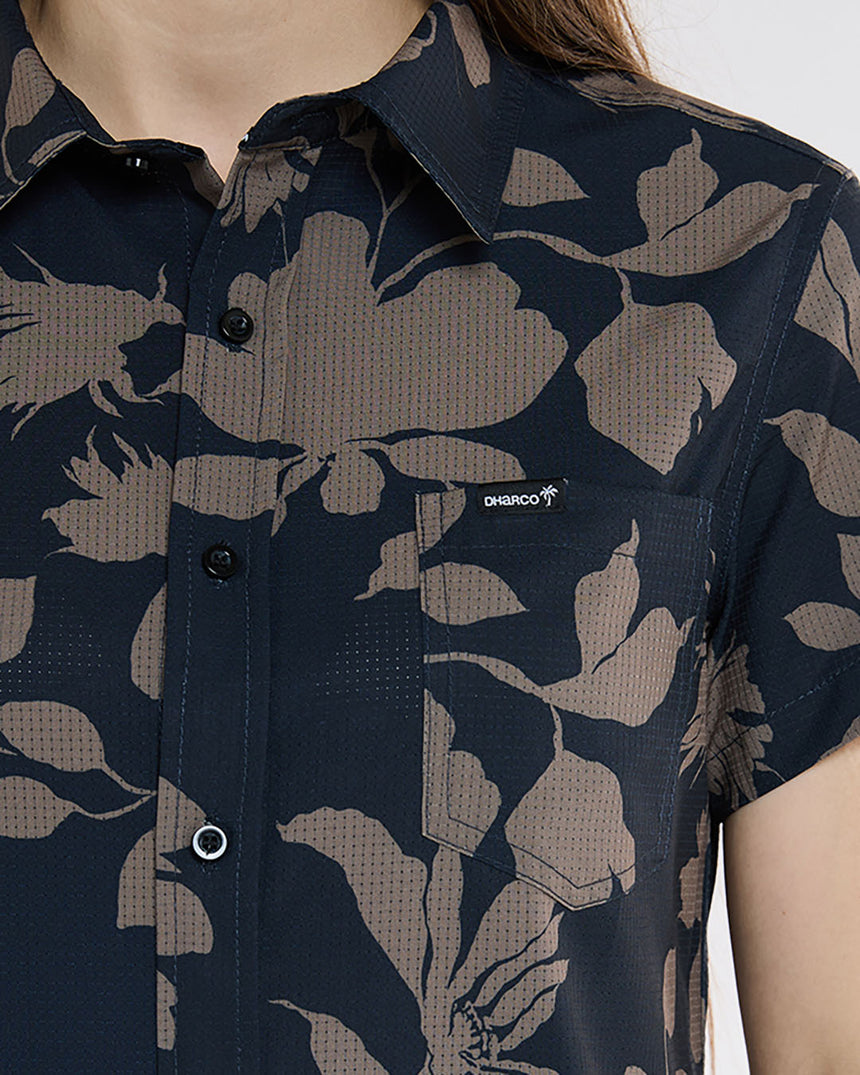 Womens Tech Party Shirt | Louis | Short Sleeves | WOMENS TOPS | DHaRCO | Image 6 of 6