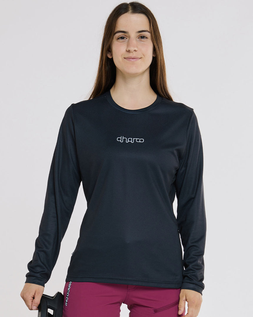 Womens Gravity Jersey | The Darkness | Long Sleeves | WOMENS TOPS | DHaRCO | Image 1 of 6