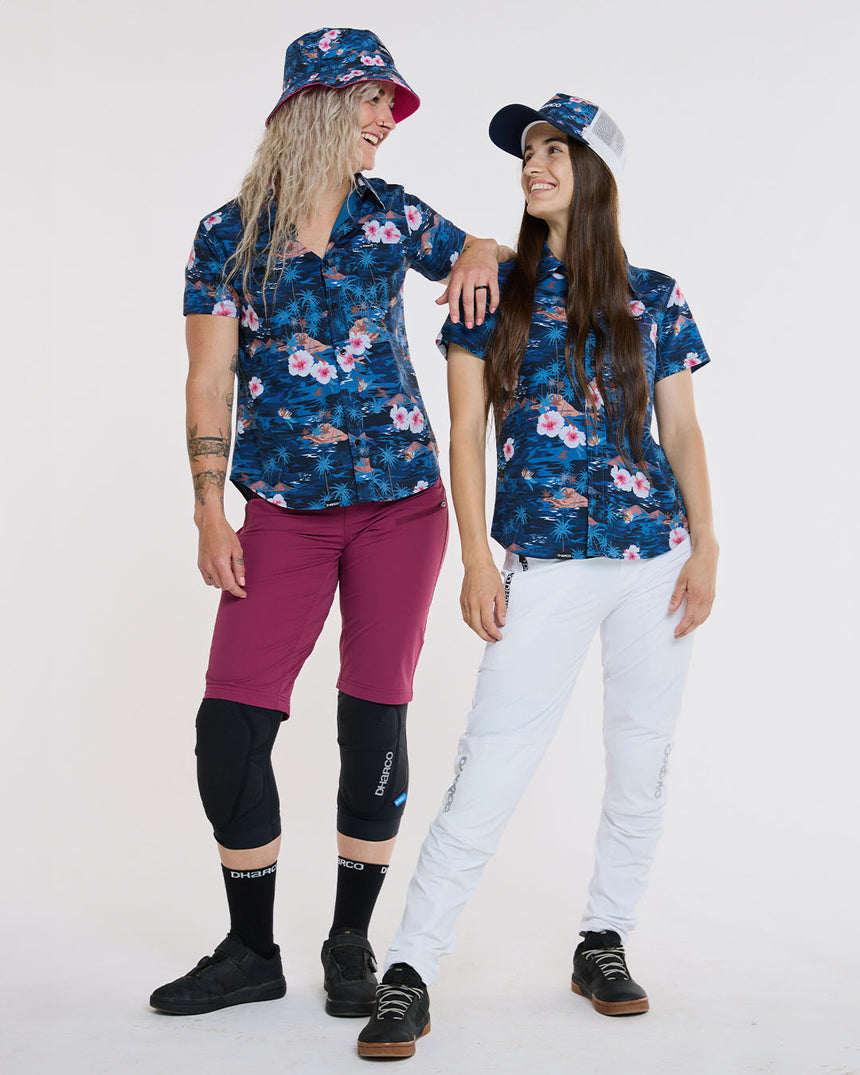 Womens Tech Party Shirt | Oasis | Short Sleeves | WOMENS TOPS | DHaRCO | Image 3 of 6