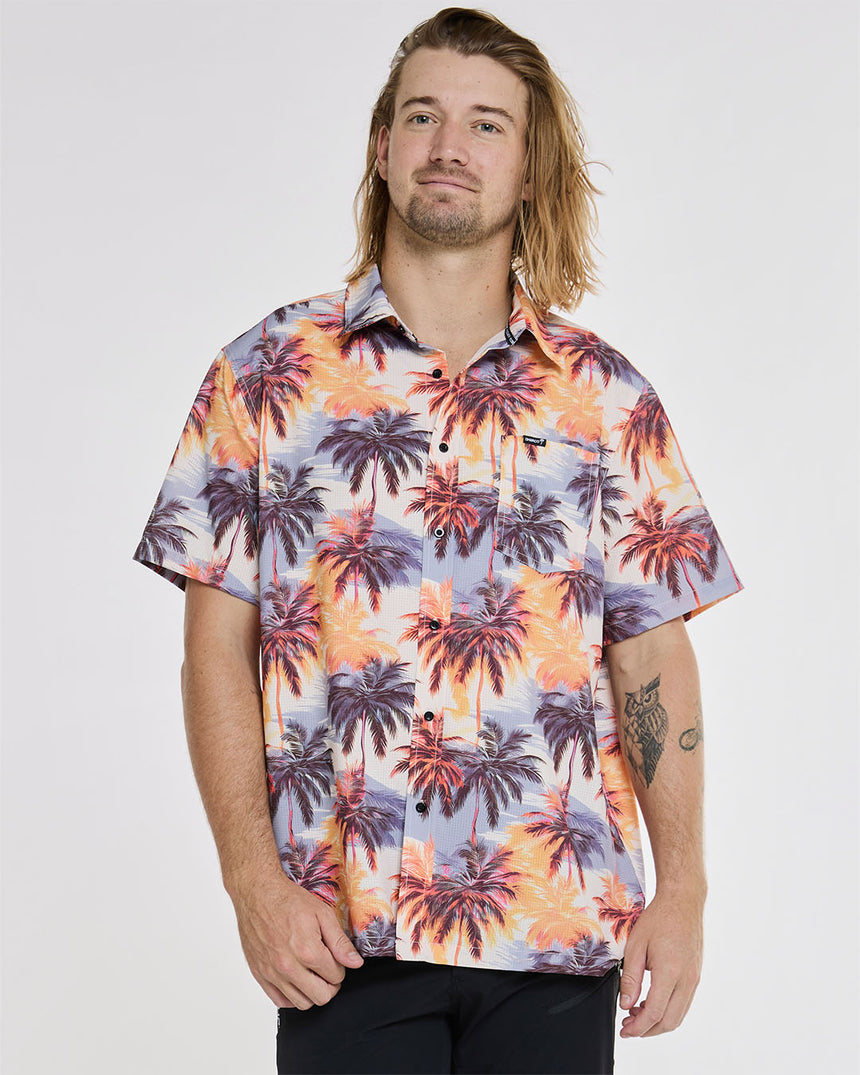 Mens Tech Party Shirt | El Camino | Short Sleeves | MENS TOPS | DHaRCO | Image 1 of 6