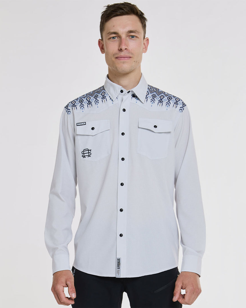Mens Tech Long Sleeve Shirt | Kyle Strait Signature Rattlesnake | Long Sleeves | MENS TOPS | DHaRCO | Image 5 of 8