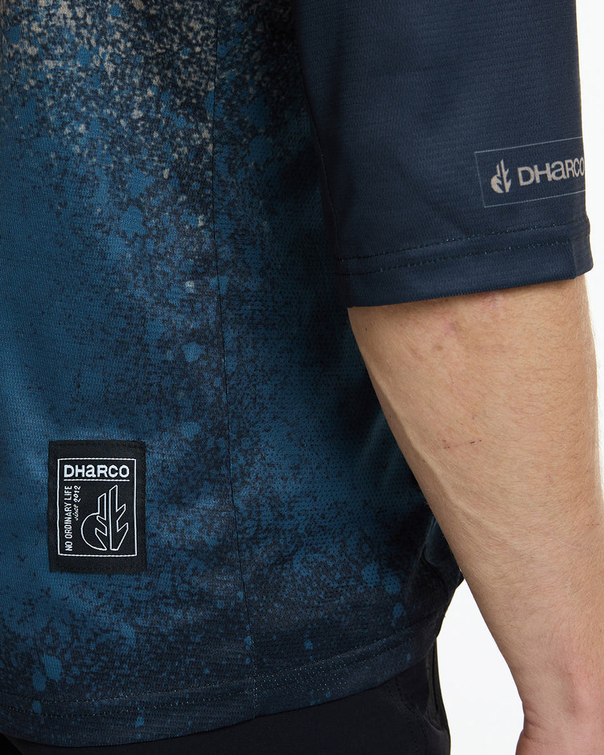 Mens 3/4 Sleeve Jersey | Dusty Waters | 3/4 Sleeves | MENS TOPS | DHaRCO | Image 5 of 6