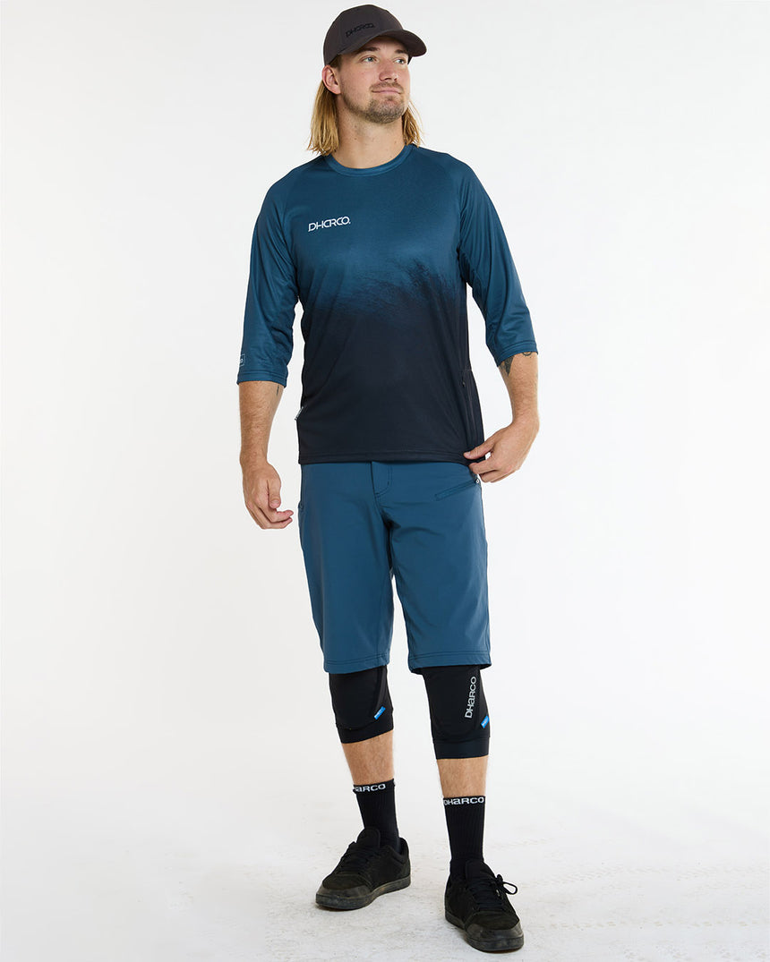 Mens 3/4 Sleeve Jersey | High Tide | 3/4 Sleeves | MENS TOPS | DHaRCO | Image 4 of 6