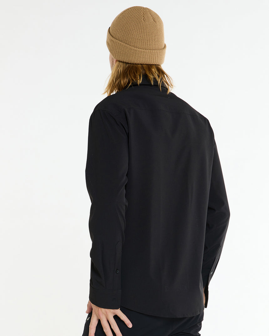 Mens Tech Long Sleeve Shirt | Cash | Long Sleeves | MENS TOPS | DHaRCO | Image 3 of 6