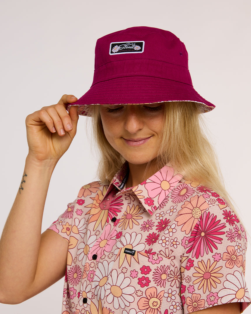 Reversible Bucket Hat | Rachel Strait Signature Edition | Bucket Hats | WOMENS ACCESSORIES | DHaRCO | Image 3 of 6