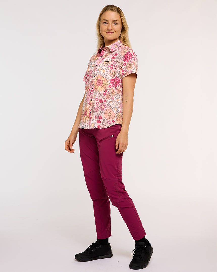 Womens Tech Party Shirt | Rachel Strait Signature Edition | Short Sleeves | WOMENS TOPS | DHaRCO | Image 7 of 8