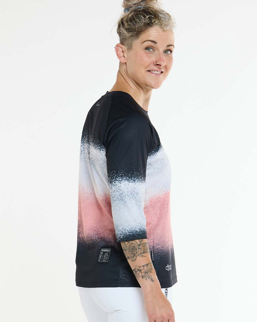 Womens 3/4 Sleeve Jersey | Cosmic | 3/4 Sleeves | WOMENS TOPS | DHaRCO | Image 3 of 7