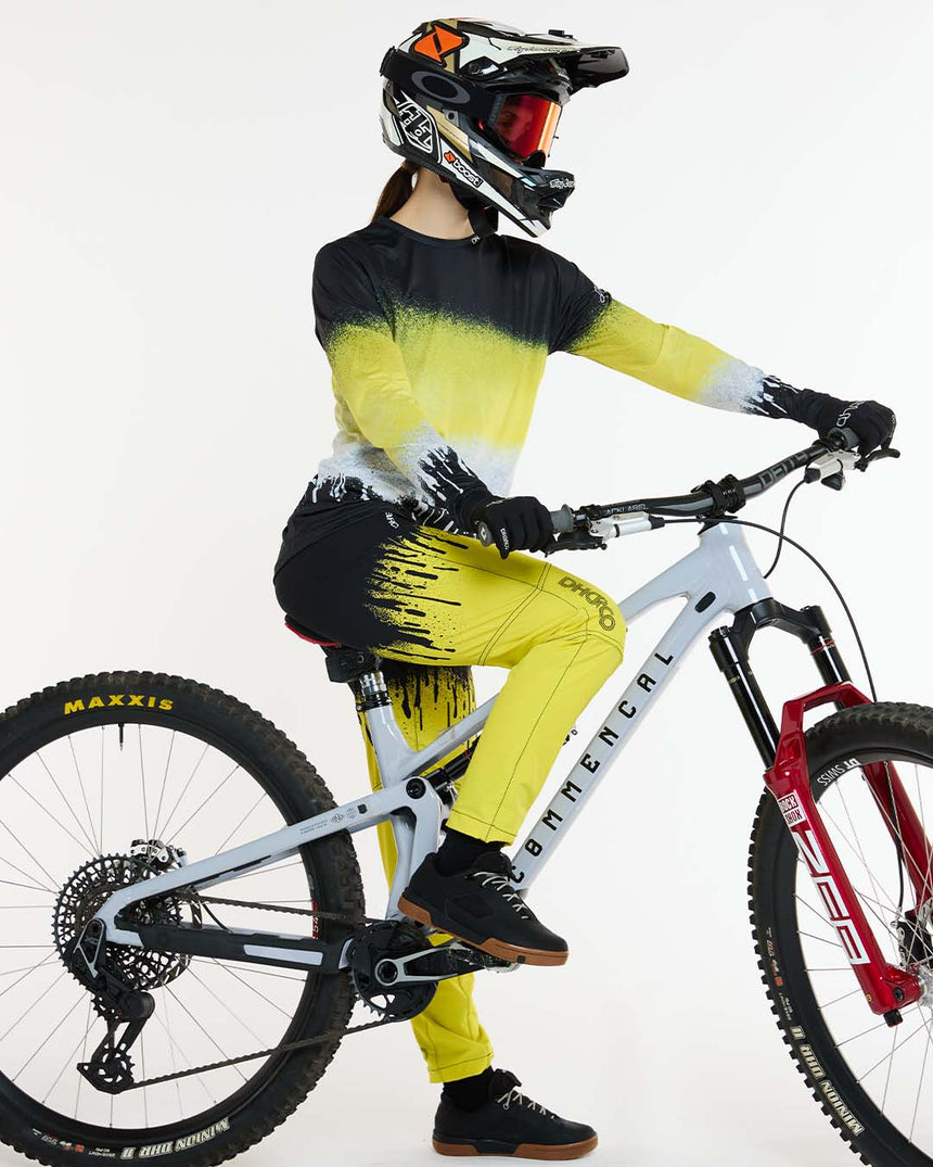 Womens Race Jersey | Acid Rain | Long Sleeves | WOMENS TOPS | DHaRCO | Image 5 of 5