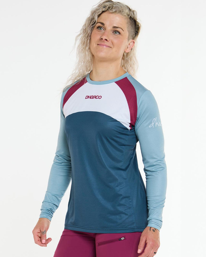 Womens Race Jersey | Farrah | Long Sleeves | WOMENS TOPS | DHaRCO | Image 3 of 5