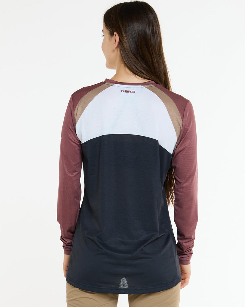 Womens Race Jersey | Lotus | Long Sleeves | WOMENS TOPS | DHaRCO | Image 2 of 5