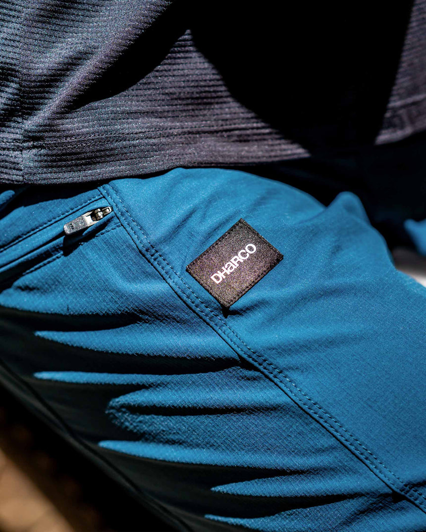 Womens Trail shorts | Morrocan Blue | Trail Shorts | WOMENS BOTTOMS | DHaRCO | Image 8 of 8