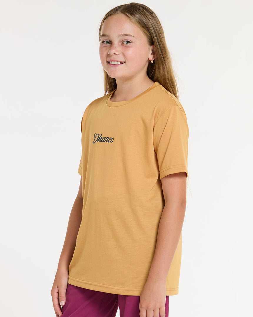Youth Short Sleeve Tech Tee | Golden | Short Sleeves | YOUTH TOPS | DHaRCO | Image 3 of 8