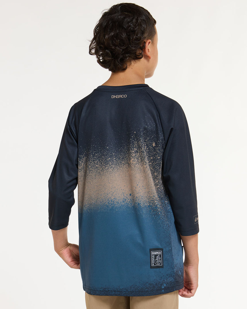 Youth 3/4 Sleeve Jersey | Dusty Waters | 3/4 Sleeves | YOUTH TOPS | DHaRCO | Image 2 of 6