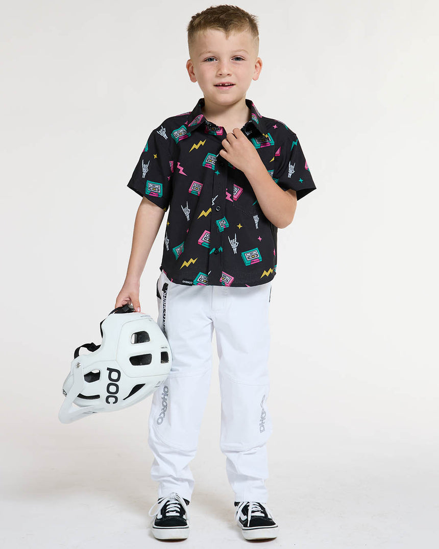 Youth Tech Party Shirt | Mix Tape | Short Sleeves | YOUTH TOPS | DHaRCO | Image 4 of 8