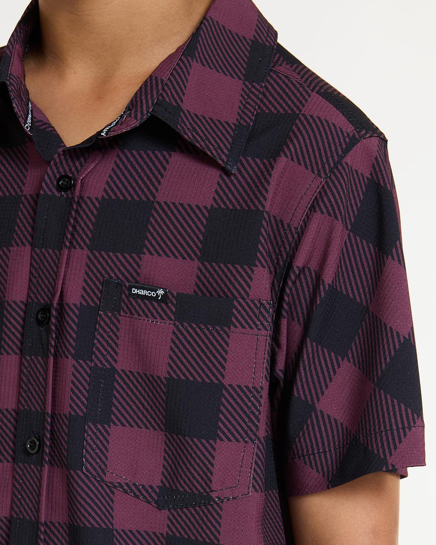 Youth Tech Party Shirt | Nelson | Short Sleeves | YOUTH TOPS | DHaRCO | Image 5 of 8