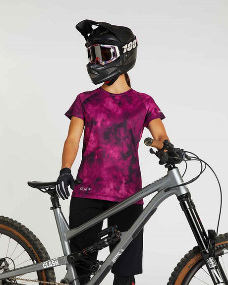 Womens Short Sleeve Jersey | Myriam | Short Sleeves | WOMENS TOPS | DHaRCO | Image 1 of 4