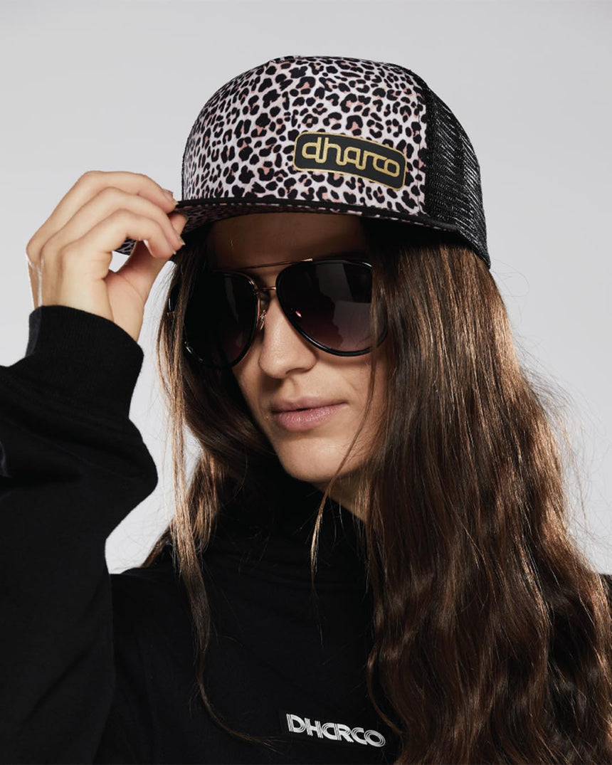 Flat Brim Trucker | Leopard | Caps | UNISEX ACCESSORIES | DHaRCO | Image 2 of 2