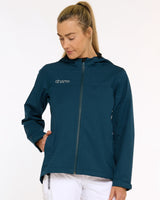 Womens Rain Jacket | Morrocan Blue | Rain Jacket | WOMENS TOPS | DHaRCO | Image 1 of 6