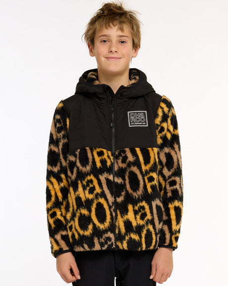 Youth Sherpa Full Zip | Golden | Sherpa | YOUTH TOPS | DHaRCO | Image 1 of 8