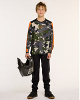 Youth Gravity Jersey | Ice-T Camo Signature Edition | Long Sleeves | YOUTH TOPS | DHaRCO | Image 3 of 8