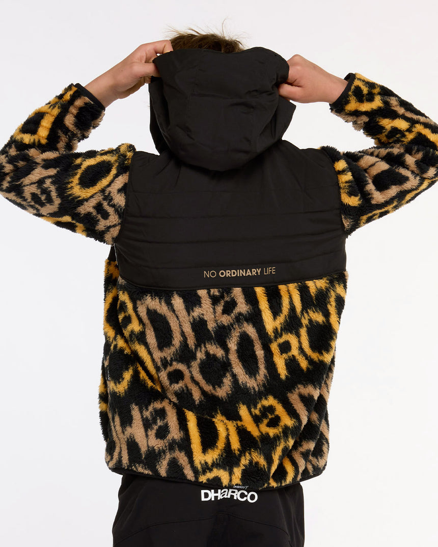 Youth Sherpa Full Zip | Golden | Sherpa | YOUTH TOPS | DHaRCO | Image 3 of 8