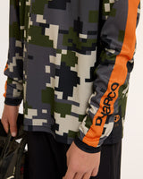 Youth Gravity Jersey | Ice-T Camo Signature Edition | Long Sleeves | YOUTH TOPS | DHaRCO | Image 7 of 8
