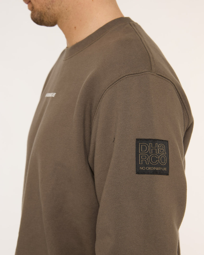 Unisex Crew | Olive | Crew | UNISEX TOPS | DHaRCO | Image 5 of 10