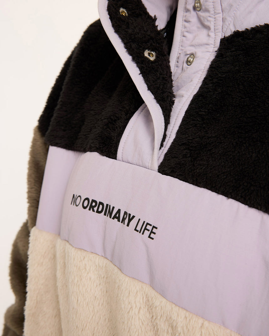 Womens Sherpa Half Zip Fleece | Triple Scoop | Sherpa | WOMENS TOPS | DHaRCO | Image 5 of 6