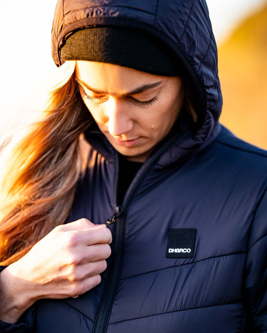 Womens Roam Puffer Jacket | Black | Puffer Jacket | WOMENS TOPS | DHaRCO | Image 7 of 8