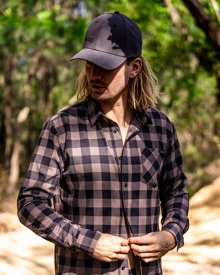 Cotton Back | Slate | Caps | UNISEX ACCESSORIES | DHaRCO | Image 5 of 5