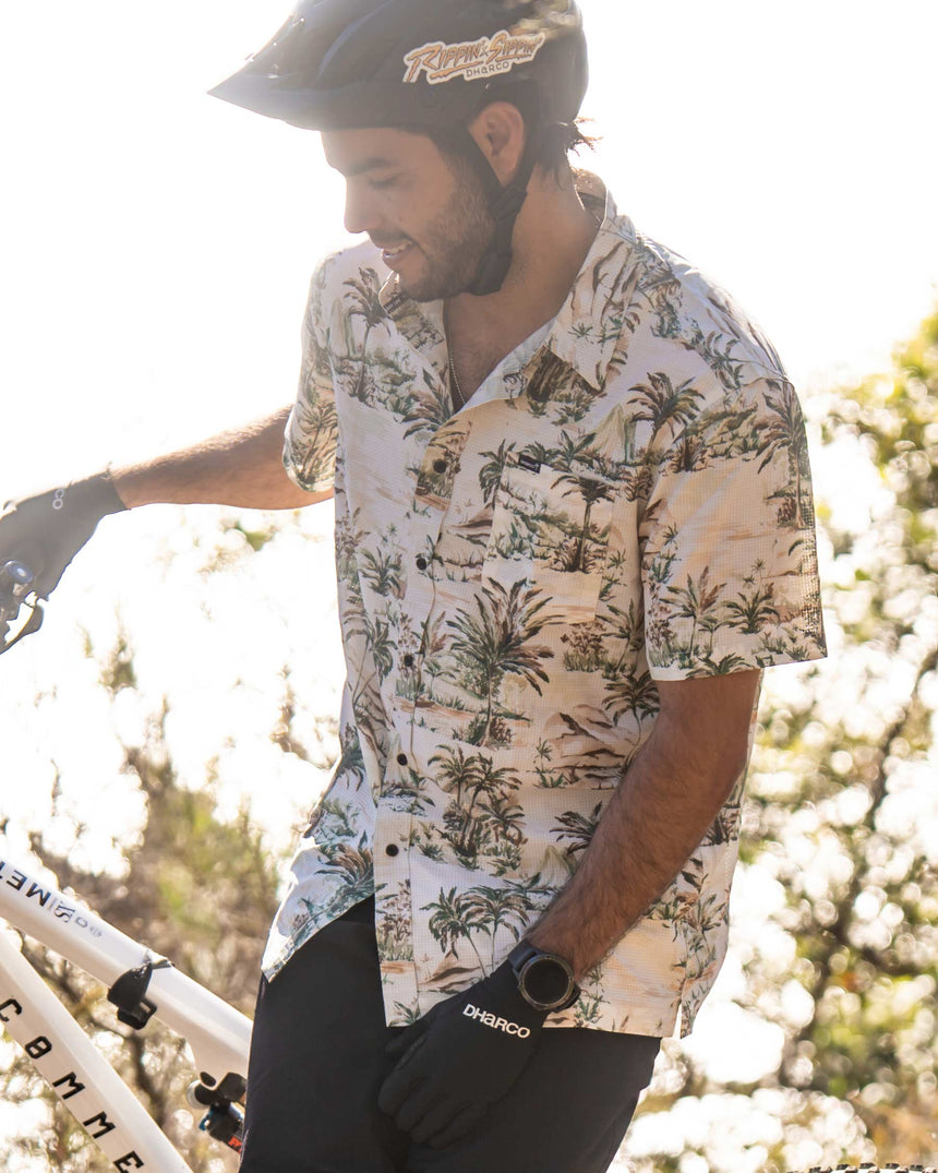 Mens Tech Party Shirt | Lost | Short Sleeves | MENS TOPS | DHaRCO | Image 6 of 7