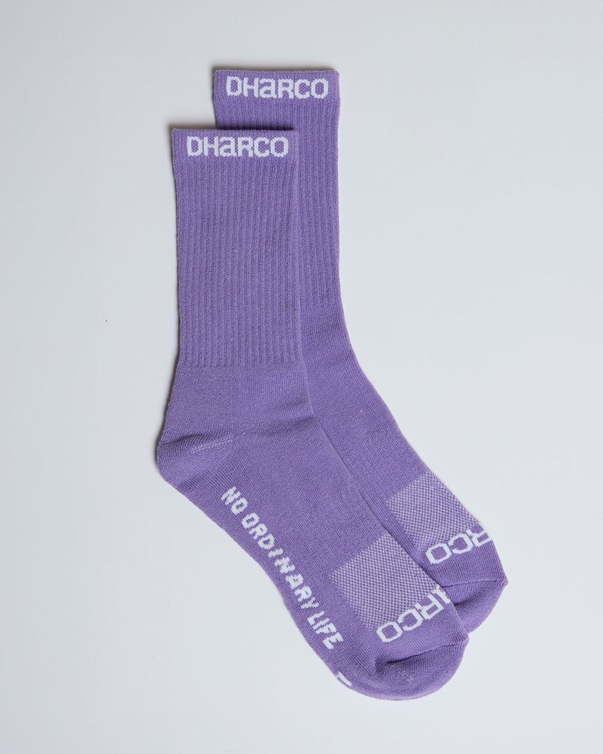 Crew Socks | Purple Haze | UNISEX ACCESSORIES | DHaRCO | Image 2 of 2