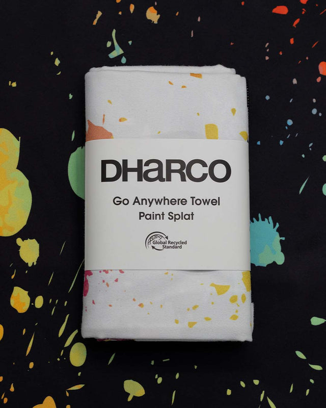 Go Anywhere Towel | Paint Splat | UNISEX ACCESSORIES | DHaRCO | Image 1 of 4