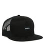 Flat Brim Trucker | Midnight | Caps | UNISEX ACCESSORIES | DHaRCO | Image 1 of 3