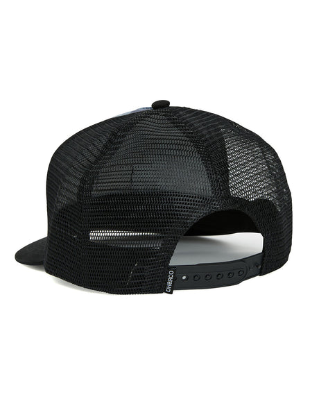 Flat Brim Trucker | Midnight | Caps | UNISEX ACCESSORIES | DHaRCO | Image 2 of 3