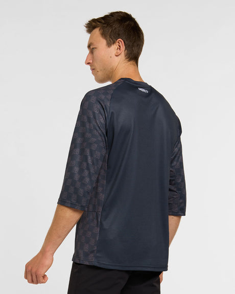 Mens 3/4 Sleeve Jersey | Reality Check | 3/4 Sleeves | MENS TOPS | DHaRCO | Image 2 of 8