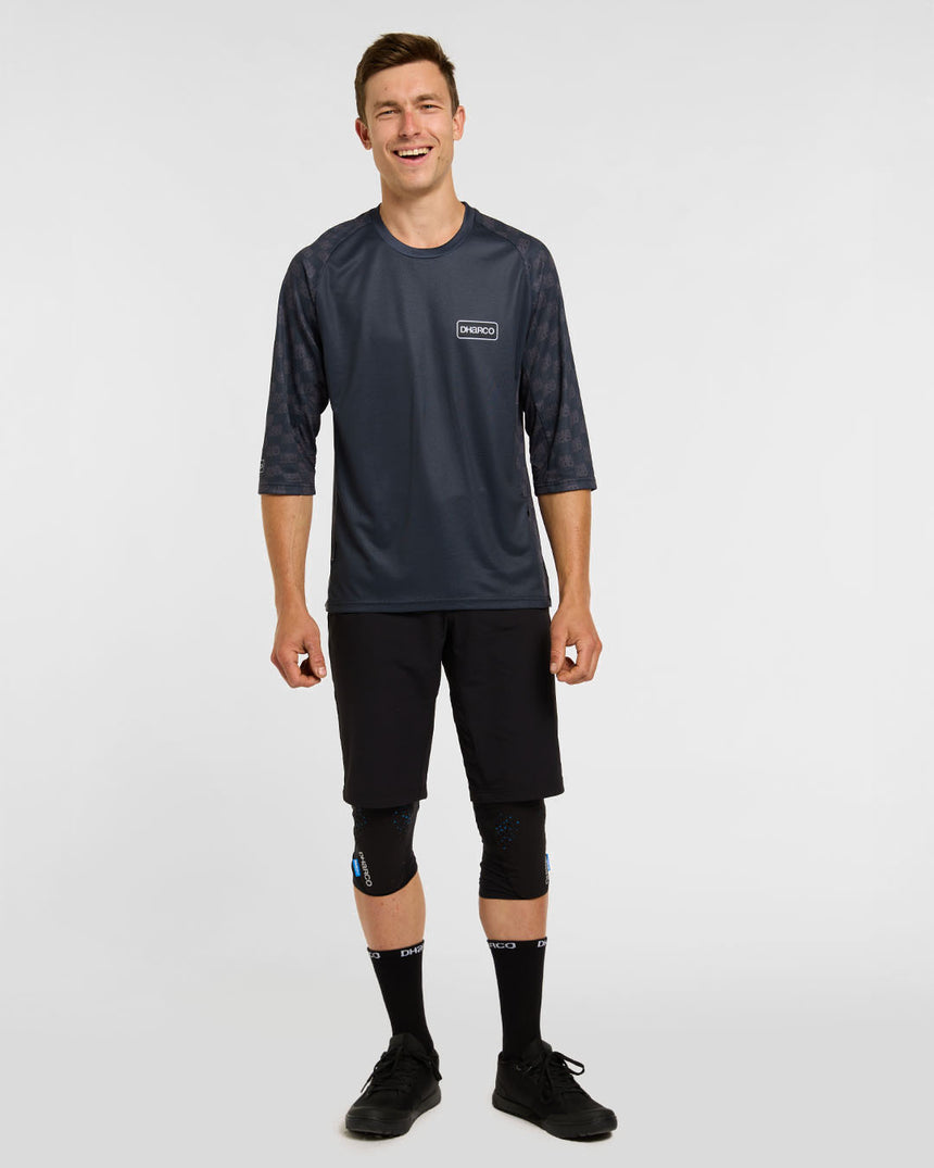 Mens 3/4 Sleeve Jersey | Reality Check | 3/4 Sleeves | MENS TOPS | DHaRCO | Image 4 of 8