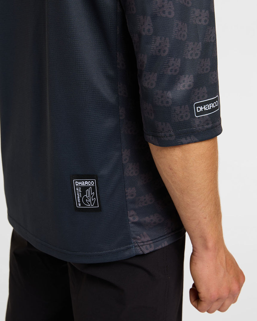Mens 3/4 Sleeve Jersey | Reality Check | 3/4 Sleeves | MENS TOPS | DHaRCO | Image 5 of 8