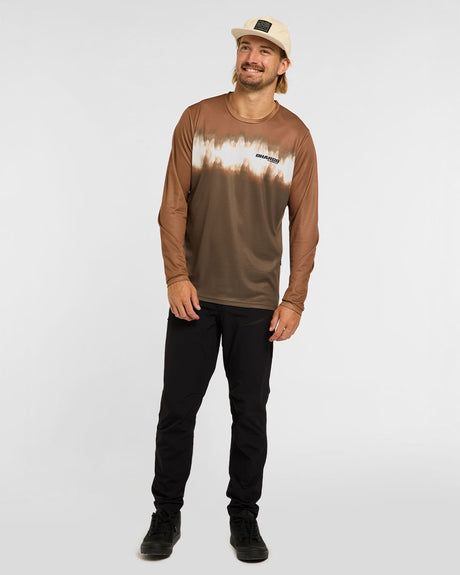 Mens Gravity Jersey | Dune | Long Sleeves | MENS TOPS | DHaRCO | Image 2 of 6