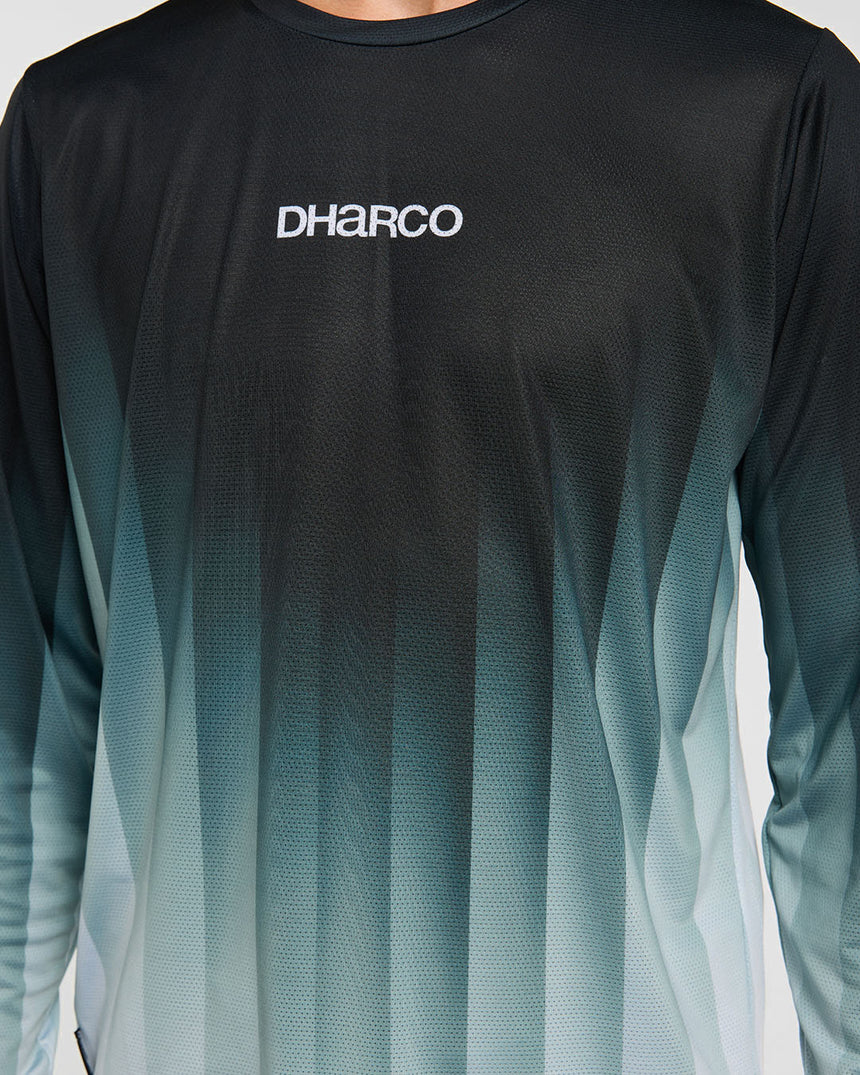 Mens Race Jersey | Midnight Prism | Long Sleeves | MENS TOPS | DHaRCO | Image 4 of 8