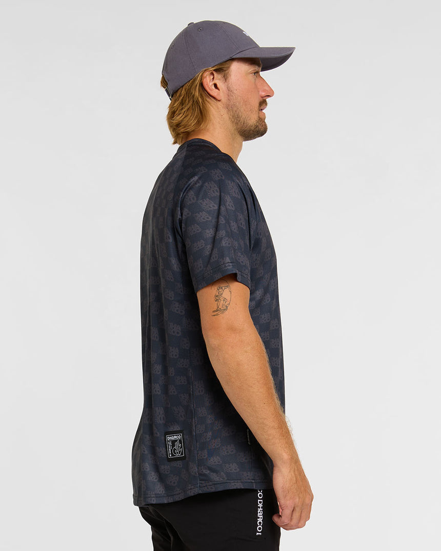 Mens Short Sleeve Jersey | Reality Check | Short Sleeves | MENS TOPS | DHaRCO | Image 3 of 8