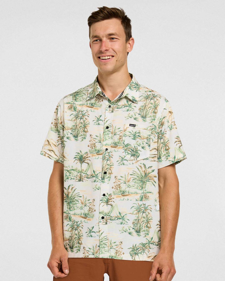 Mens Tech Party Shirt | Lost | Short Sleeves | MENS TOPS | DHaRCO | Image 1 of 7