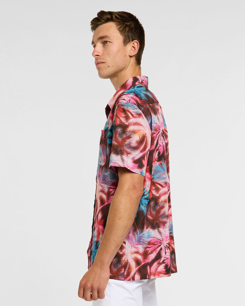 Mens Tech Party Shirt | Nebula | Short Sleeves | MENS TOPS | DHaRCO | Image 3 of 8